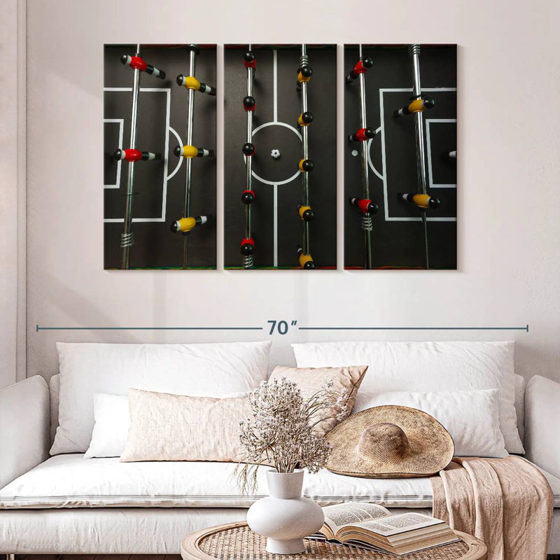 Foosball Table Game, 32" H x 50" W