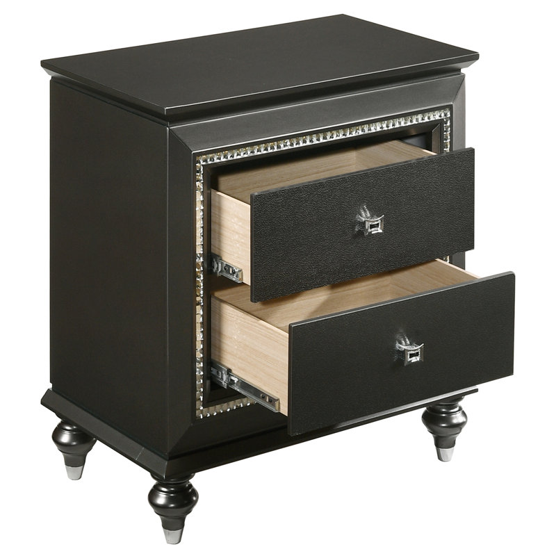 Table de chevet 2 gris