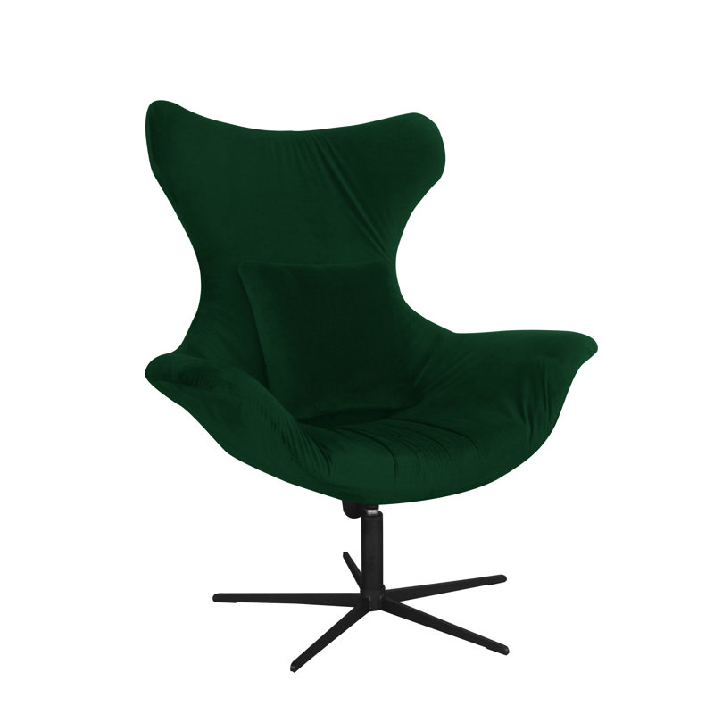 Swivel Lounge Chair, Bootle Green