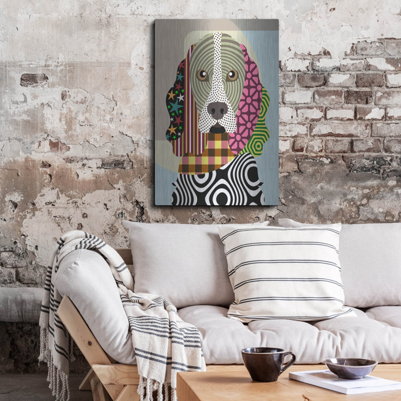 «Cocker Spaniel Dog» par Lanre Adefioyue, H 36 po x l 24 po