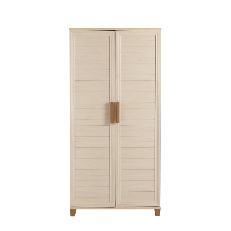 Rotman 2 -Door 6 -Shelf, White
