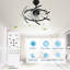 Ventilateur de plafond réglable en forme de bricolage Olamide 24 "avec lumières et télécommande APP-578345861