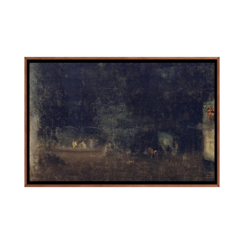 Print, 101.6 cm H x 152.4 cm W x 4.445 cm D, Classic Wood