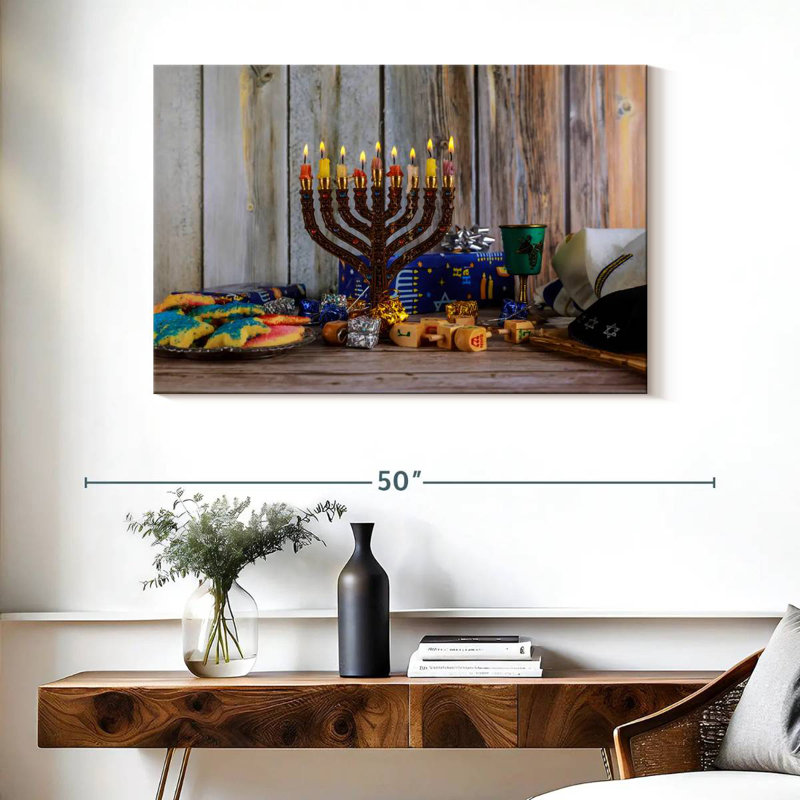 Adella Jewish Hanukkah Theme