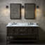 Luminaire de meuble-lavabo rustique 1 lumière W5 "-1969642709
