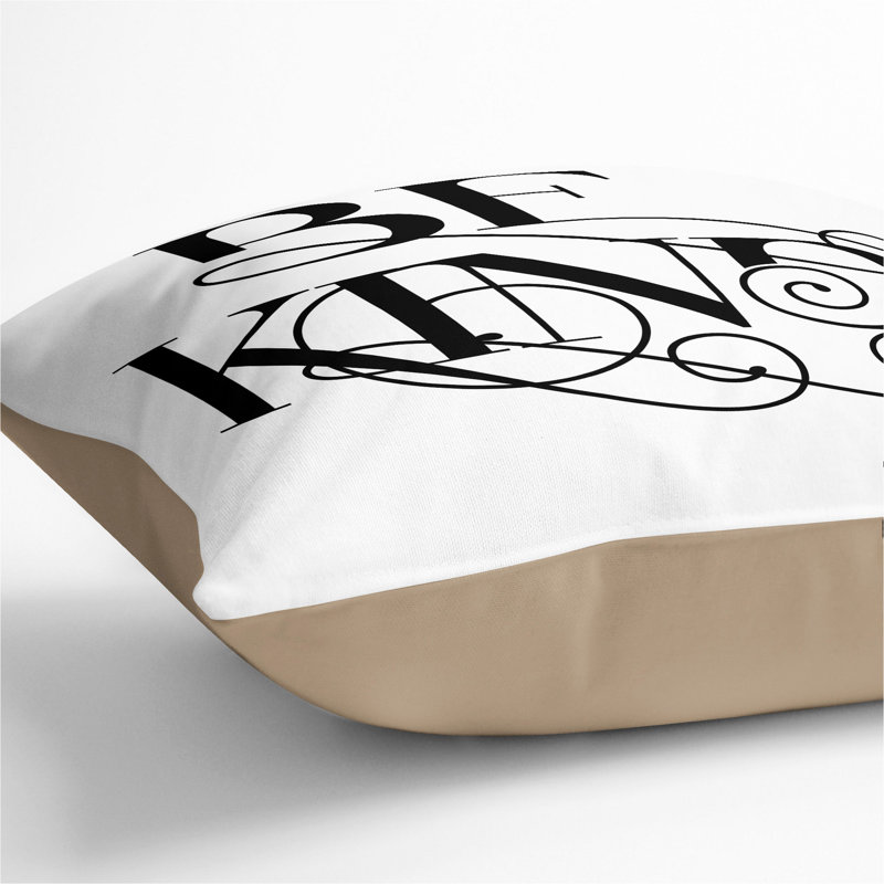 Square Cushion, Stone, 55cm H x 55cm W x 20cm D