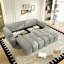 Canapé 90,2 po 4 places en tissu-79921651