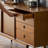 Retro Solid Wood Simple Locker Against The Wall Solid Wood Accent Cabinet