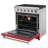 KOSTCH 30" 4.55 Cubic Feet Liquid Propane Free Standing Range-99408081
