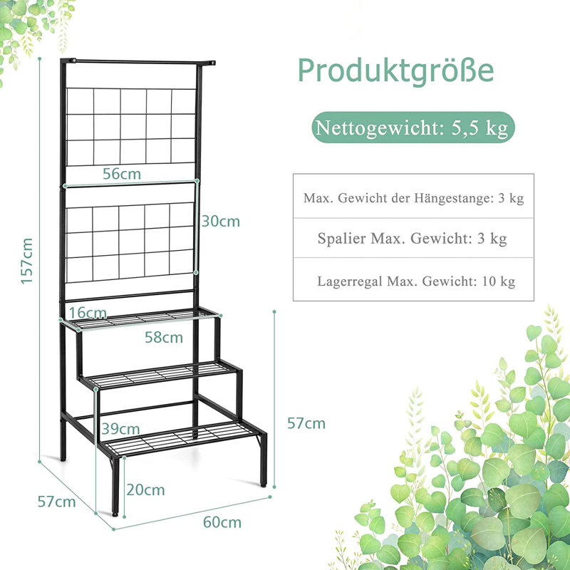 Kameera Metal Plant Stand