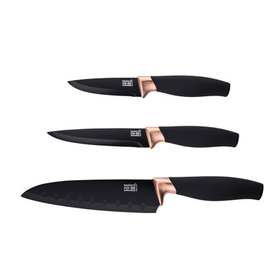 Taylors Eye Witness 3 Piece Carbon Steel Assorted Knife Set