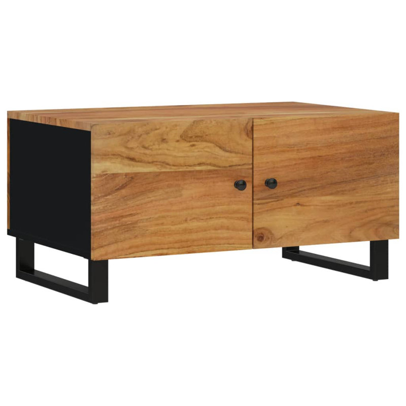 Nantucket Sled Coffee Table with Storage, Brown