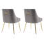 Fauteuil en velours l 21,5 po Koblas-184706834