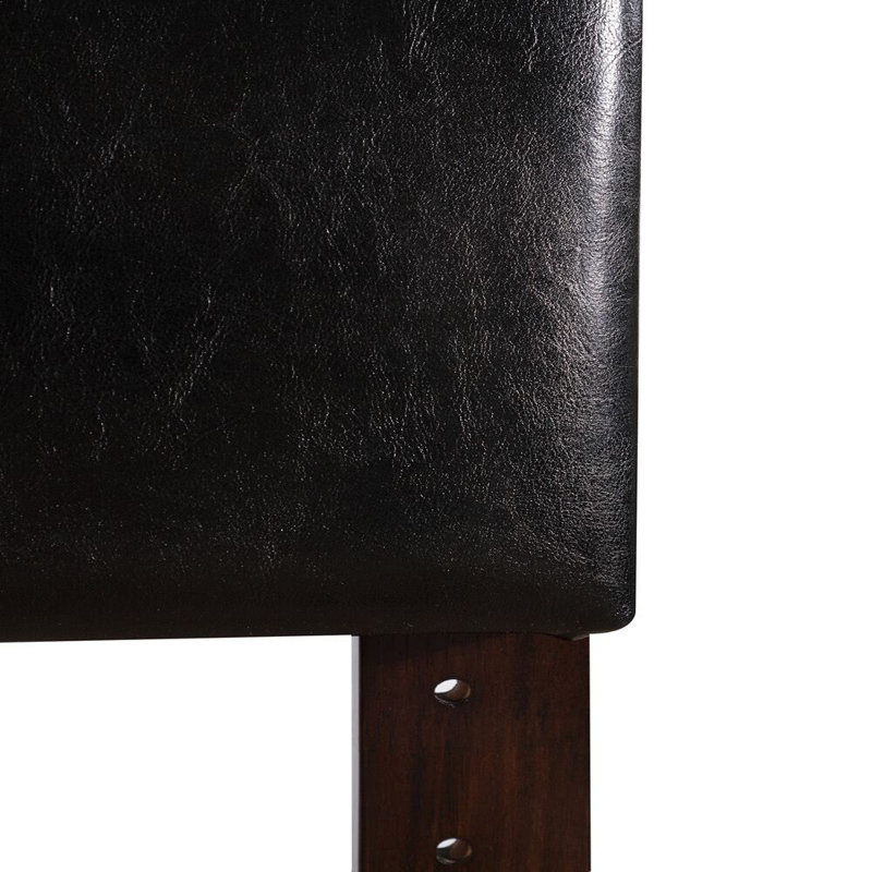 Upholstered Headboard, Black, Queen