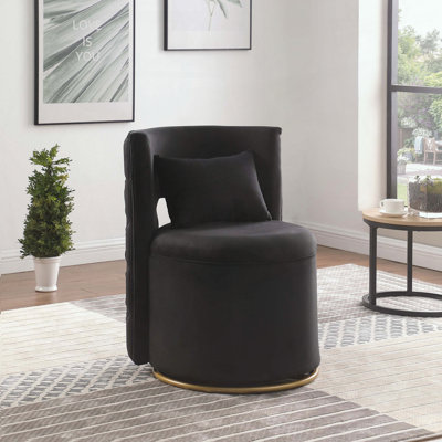 360° Swivel Chair with Hidden Storage