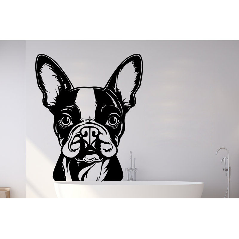 Adhésif décoratif pour chien, décor pour chien, H 59 po x l 50 po, Vert