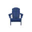 Chaise Adirondack pliante avec table d'appoint, ensemble de 3 chaises Adirondack à texture de bois, bleu marine (comprend 2 chaises et 1 table), chaise