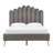 Vilkina Upholstered Metal Platform Bed-70999395