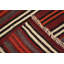 Tapis rayé en laine 5 x 5