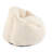 Albi Indoor Cozy Armchair-Style Bean Bag, Beige