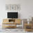 Rise TV Console, Light Oak
