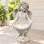 Statue d'ange patinée pour jardin
