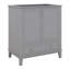 Armoire de salle de bain 30 po sans lavabo, base seulement, armoire de salle de bain autoportante en bois avec 2 portes et tiroir-434353224-434353228