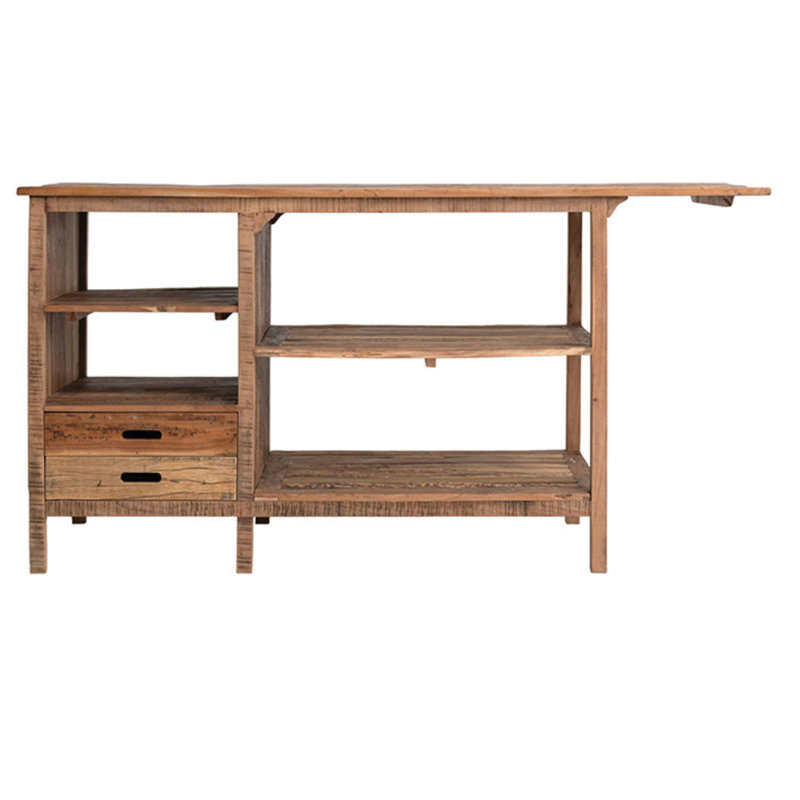 Jubei 71'' Solid Wood Console Table