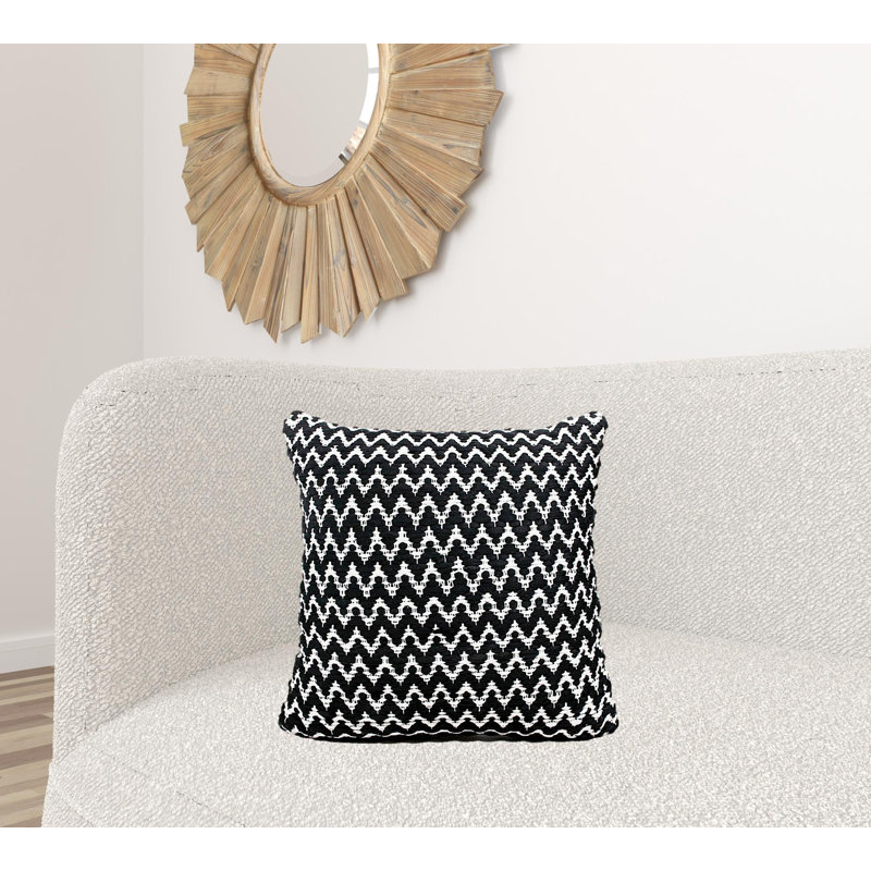 Geometric Reversible Pillow Insert