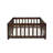 Twin Size  Solid Wood Floor Bed for Toddler Bed Transition With Fence And Door Included-670154458