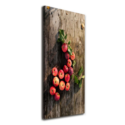 Apples on the table 1 Piece Wrapped Canvas Wall Art
