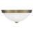 Breanna 2-Light Flush Mount in Warm Brass-31902401-31902399
