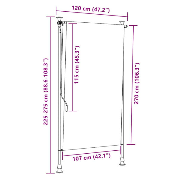Dimensions du produit