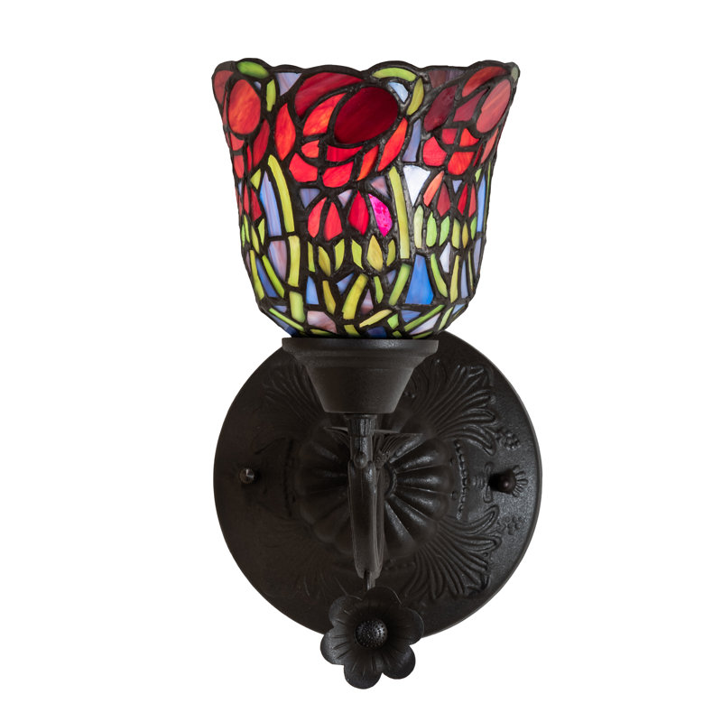 Rosebud 1 - Light Armed Sconce