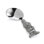 1 Piece Pewter Wood Stainless Steel Serving Piece
