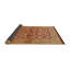 Tapis oriental rouge / brun clair Peekskill-1856703555