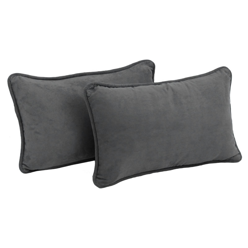  Housse et coussin rectangulaire, gris