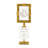 Claborn Ceramic Embossed Picture Frame