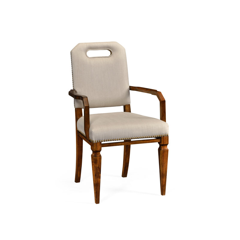 Camden Upholstered Arm Chair, Tan