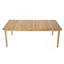 Ensemble de salle à manger pour patio extérieur 9 pièces (chaise de salle à manger 8 pièces et table de salle à manger 1 pièce)