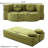 Boneless Folding Sofa Bed, Convertible Sleeper Futon Sofa No Assembly-1871581156