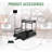 Narrow Small Household Dish Drain Rack