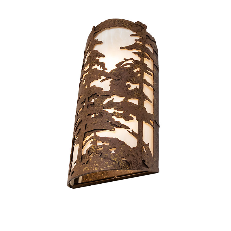 2 - Light Flush Mounted Sconce