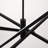4-Lights Dimmable Sputnik Chandeliers Adjustable Height