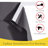 Blackout Small Door Curtain for Kitchen, Privacy Thermal Insulated Door Window Curtain for Classroom Window/Small Front Back Door/Office, 1 Panel-777614546-776557893