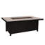 Elba Aluminum Outdoor Fire Pit Table-553030089-553029949-553550047
