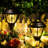 Black Low Voltage Solar Powered Integrated LED Pathway Light Pack