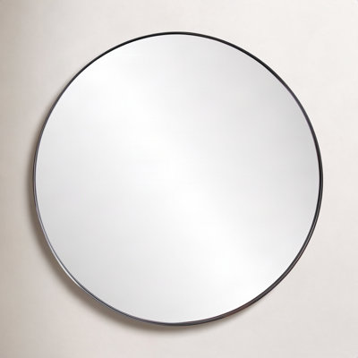 Stainless Steel Round Mirror
