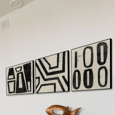 Triptyque «Hieroglyph»