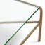 Xandria Glass Coffee Table